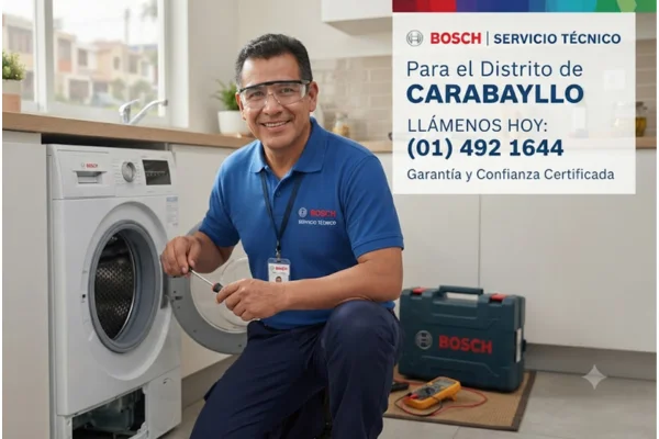 Técnico Bosch Para Carabayllo