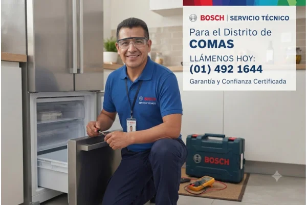 Técnico Bosch Para Comas