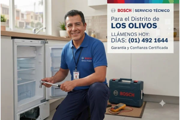 Técnico Bosch en Los Olivos
