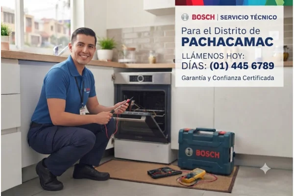 Técnico Bosch en Pachacamac
